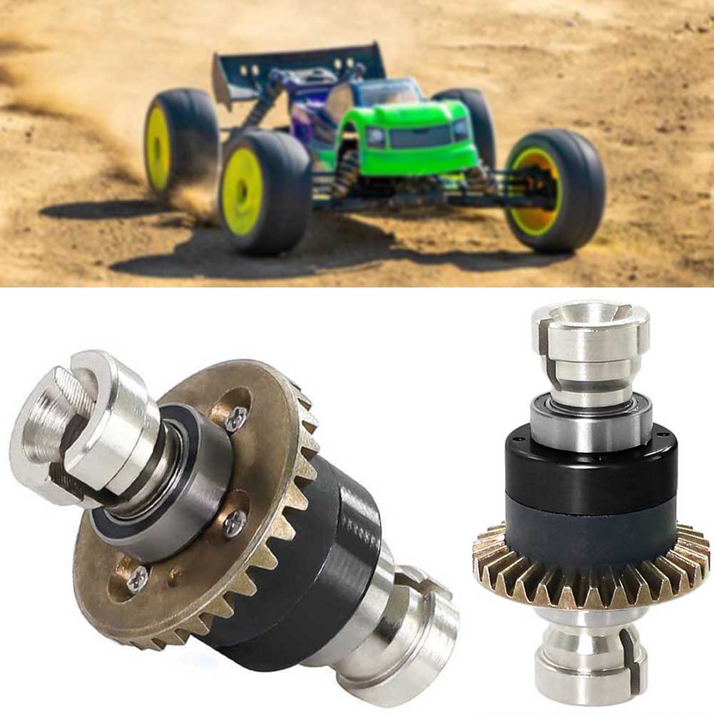 2PCS Metal Front Rear Differential Wheels Universal Fits RC-Car Spare Parts RC-Car Accessories