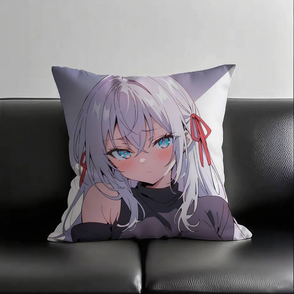 1Pc Anime Alya Sometimes Hides Her Feelings In Russian Pillow Case Fashion Square Pillowcase Sofa Room Ins Decoration Leisure