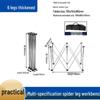 Foldable Spider Leg Workbench with Stainless Steel Brackets - Multifunctional Vending Tabletop and Tile Mason.