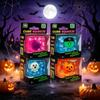 Halloween Glow-in-the-Dark Quirky Cute Cube Soft Cartoon Squeeze Toy ASMR Stress Relief Party Favor
