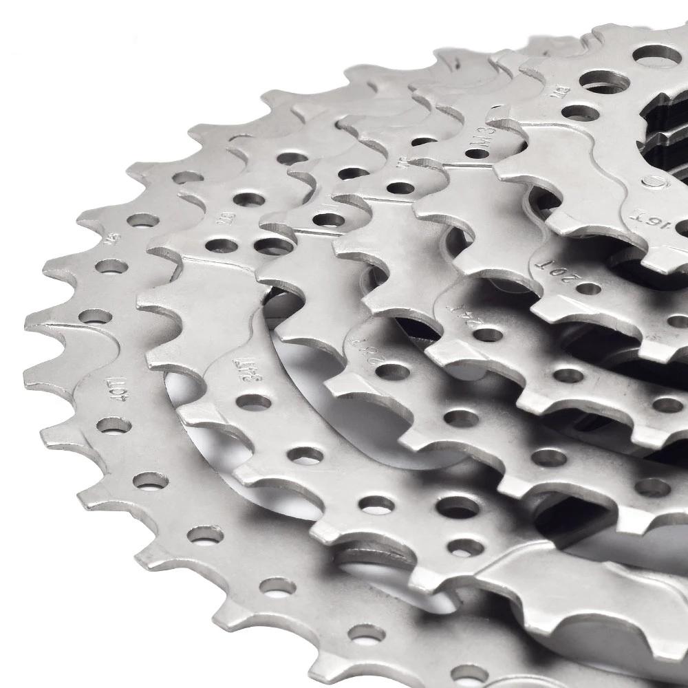 SWTXO Fahrradkassette 12 11 10 9-Gang-MTB-Ratsche HG 8 V 9 V 11 V 12 V 10 V Mountainbike-Kettenrad 32/36/40/42/46/50T