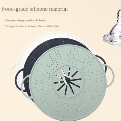Écran anti-éclaboussures en silicone 11 pouces Lavable au lave-vaisselle Multi-usage Protection anti-éclaboussures de graisse Écran anti-éclaboussures multi-usage pour la cuisine quotidienne