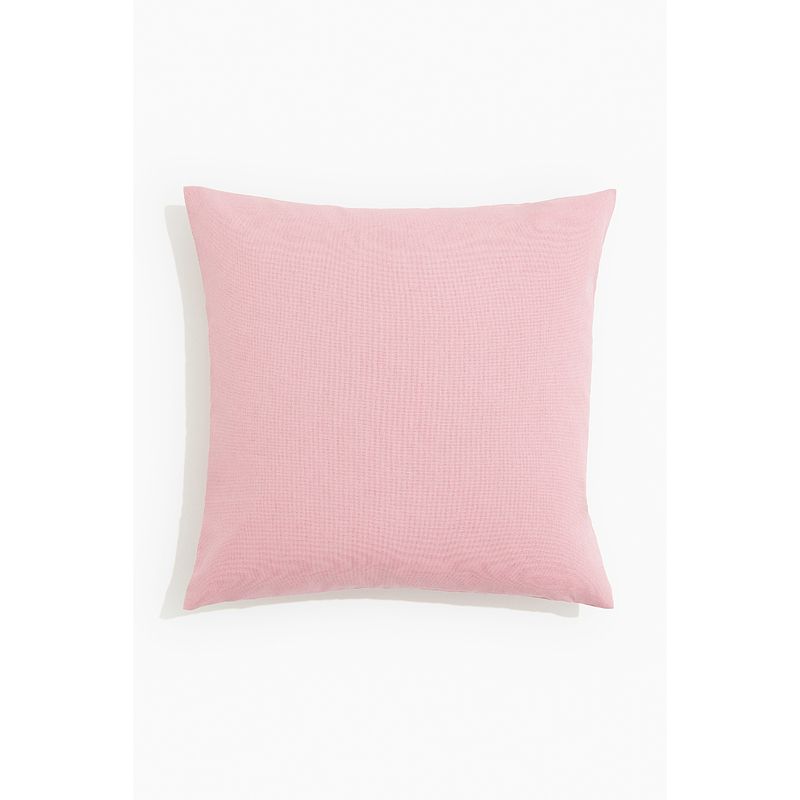

HM Home Домашние принадлежности Наволочка Мягкая Хлопковый холст для спальни Прикроватная наволочка 1043565 Light Pink 035 50X50cm