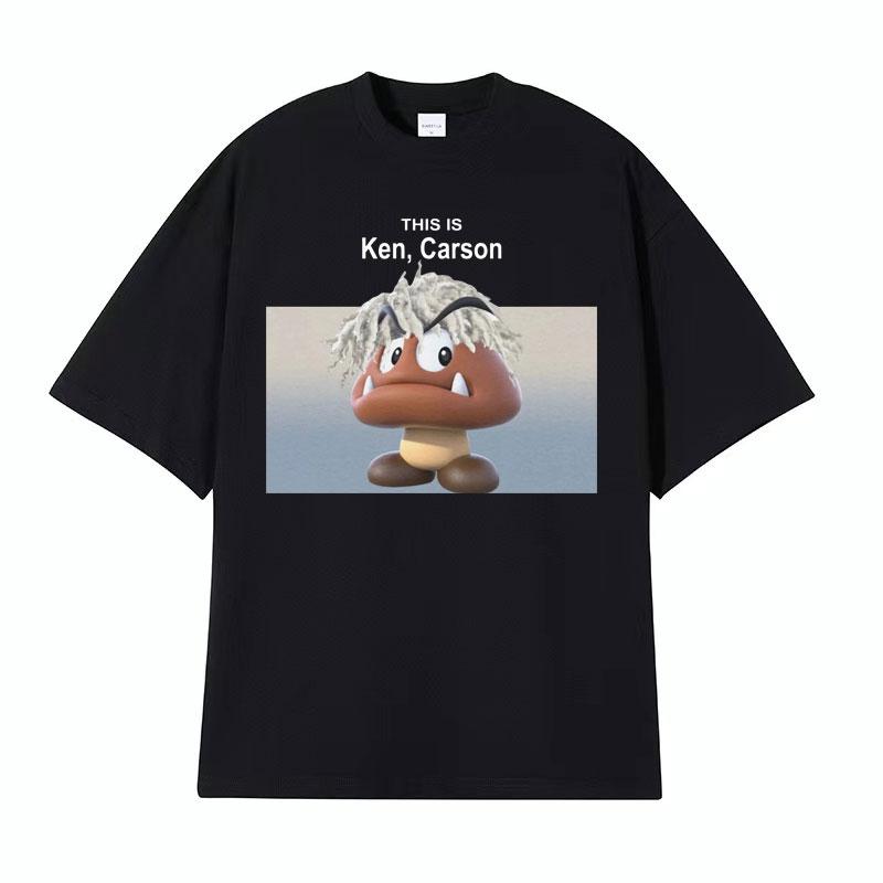 Rapper Narcissist Opium Carti Ken Carson Graphic T Shirt Men Women Harajuku Hip Hop Tshirts Fashion Oversized Cotton Tshirt Y2k