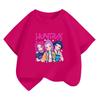 Kids Girls Anime Movie Kpop Hunters Rumi Zoey Mira Print T-shirt
