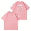 2026 Spring_Summer Trendy Kpop Stray Men's and Women's Cotton T-shirts and Comfortable Ins Short-sleeved Shirts