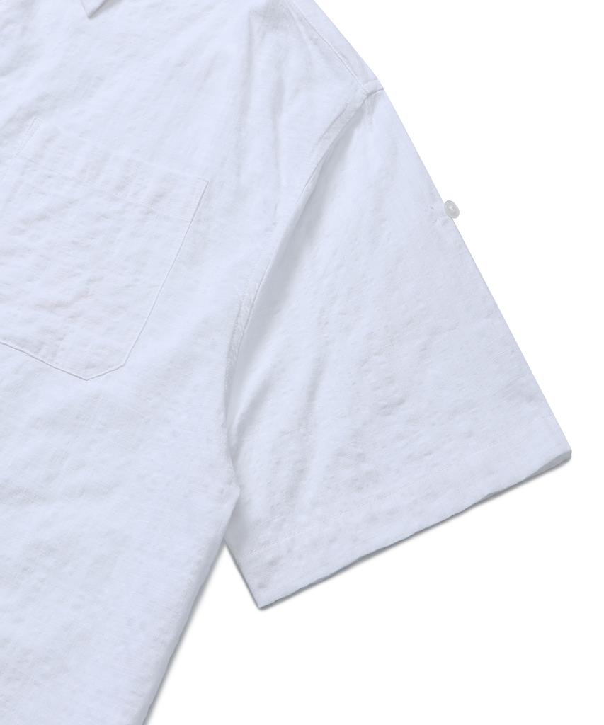Connect Kinrock Multi-Plaid Short Sleeve Shirt (White)