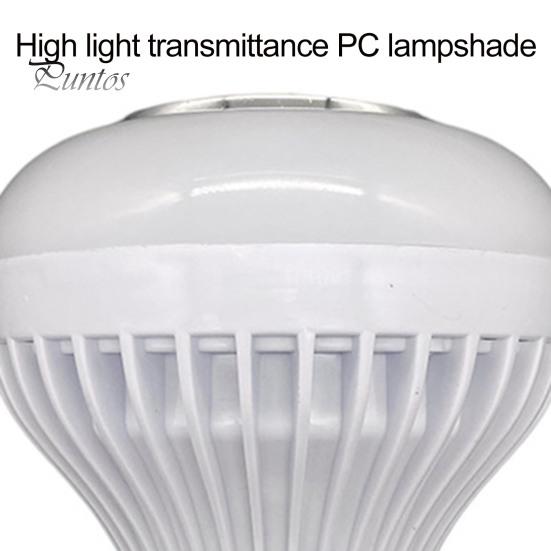 Night Lamp 1 Set Party Bulb High Brightness Flicker Free Multiple Lighting Modes LED Light Stereo Sound Wide Application Bluetooth-compatible