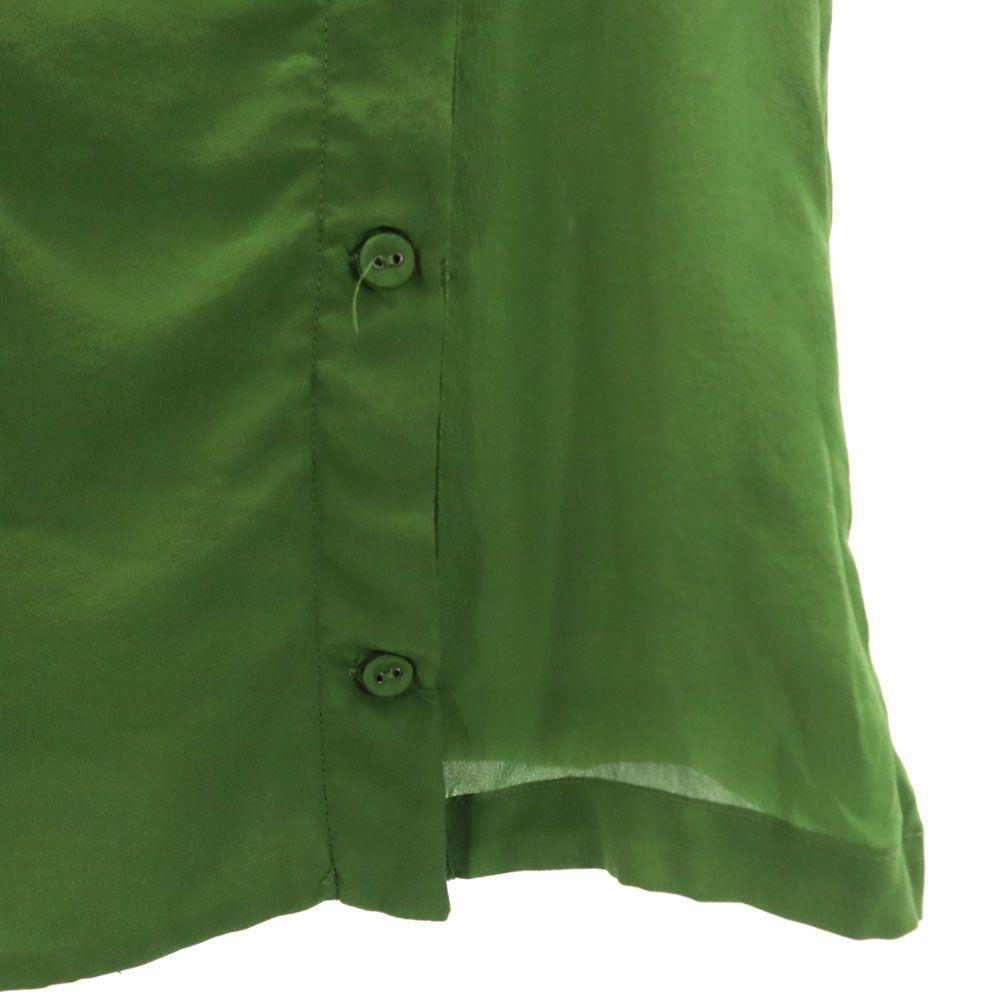 Adolfo Dominguez Seide 7/8-Ärmel Größe 40 Khaki Damen Gebraucht