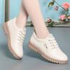 Sports Casual Shoes Soft Leather Soft Sole Comfortable Travel Leather Shoes Women's Shoes Light Shoes