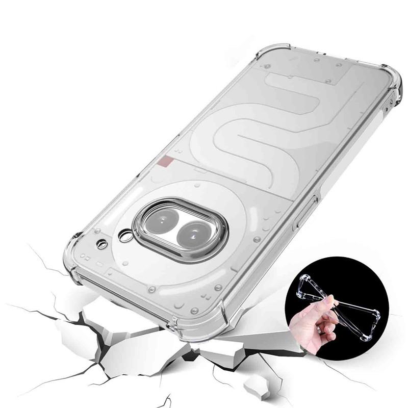 

Best Protection Air Bag TPU Case for Nothing Phone 2A Anti-shock Phone Accessories Cover for Nothing Phone 2A чистый