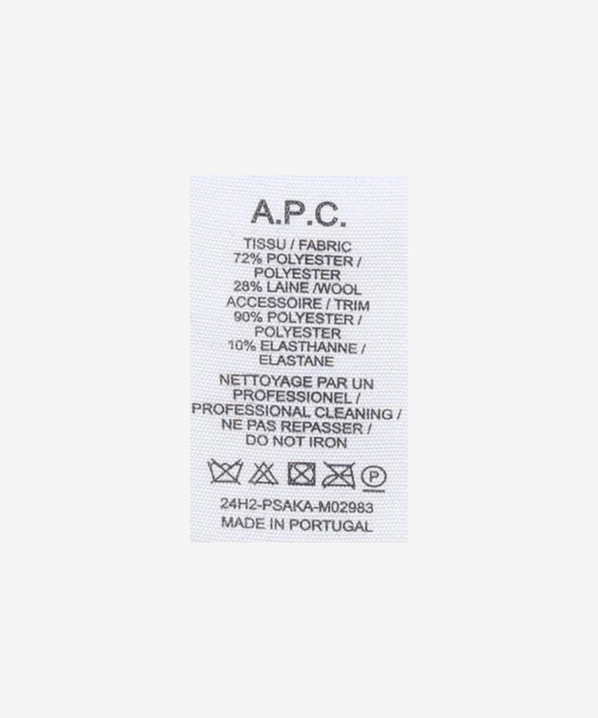 A.P.C. Sequoia Fleece Vest - Blue / Psakam02983Iaa