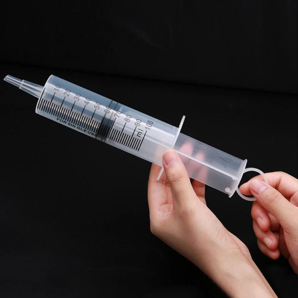 20 ml/150 ml Matningsspruta Limfyllningsspruta Enemaspruta Näringsämne Steril Utan Nål Vattning för Industriell Hydroponik