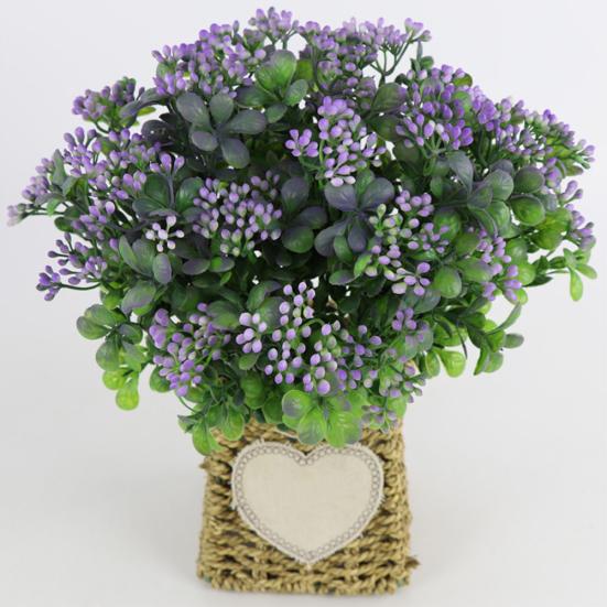 1Pc Artificial Plant Berry Garden Flower Arrangement Living Room Bonsai Decor