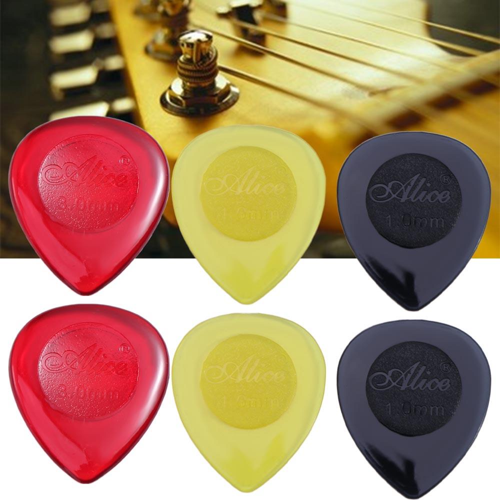 10pcs ABS Guitar Picks Random Color Droplet Shaped Guitar Pick Acoustic Guitar Picks Guitar Play