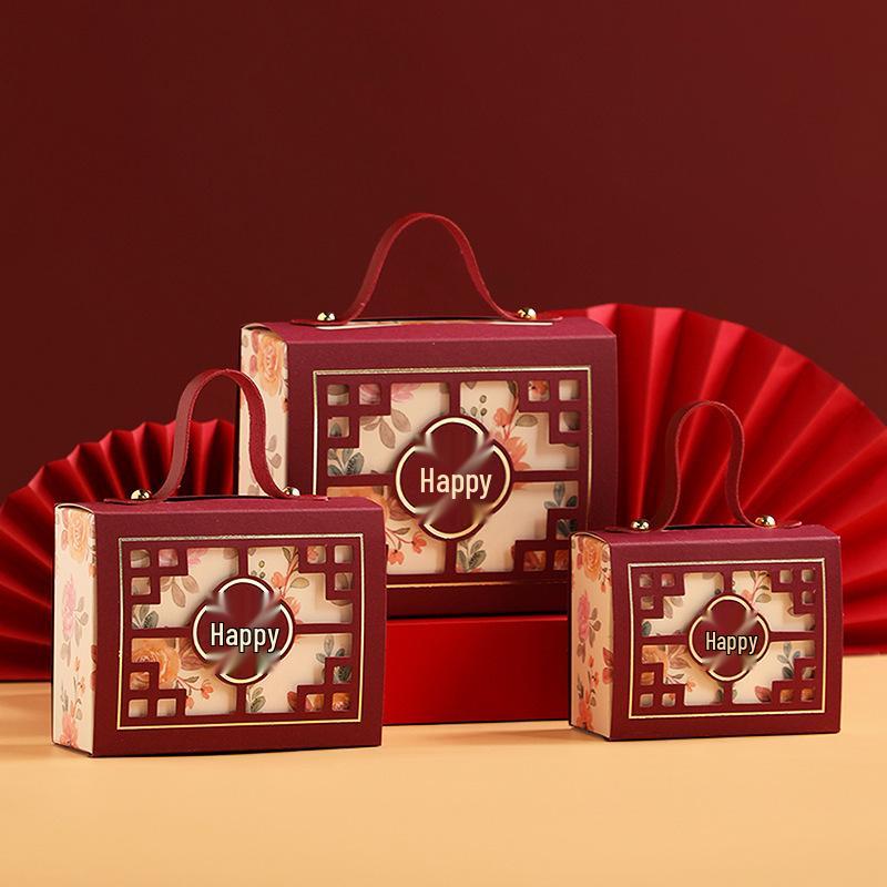 2023 Elegant Wedding Candy Box for Engagement and Gifts