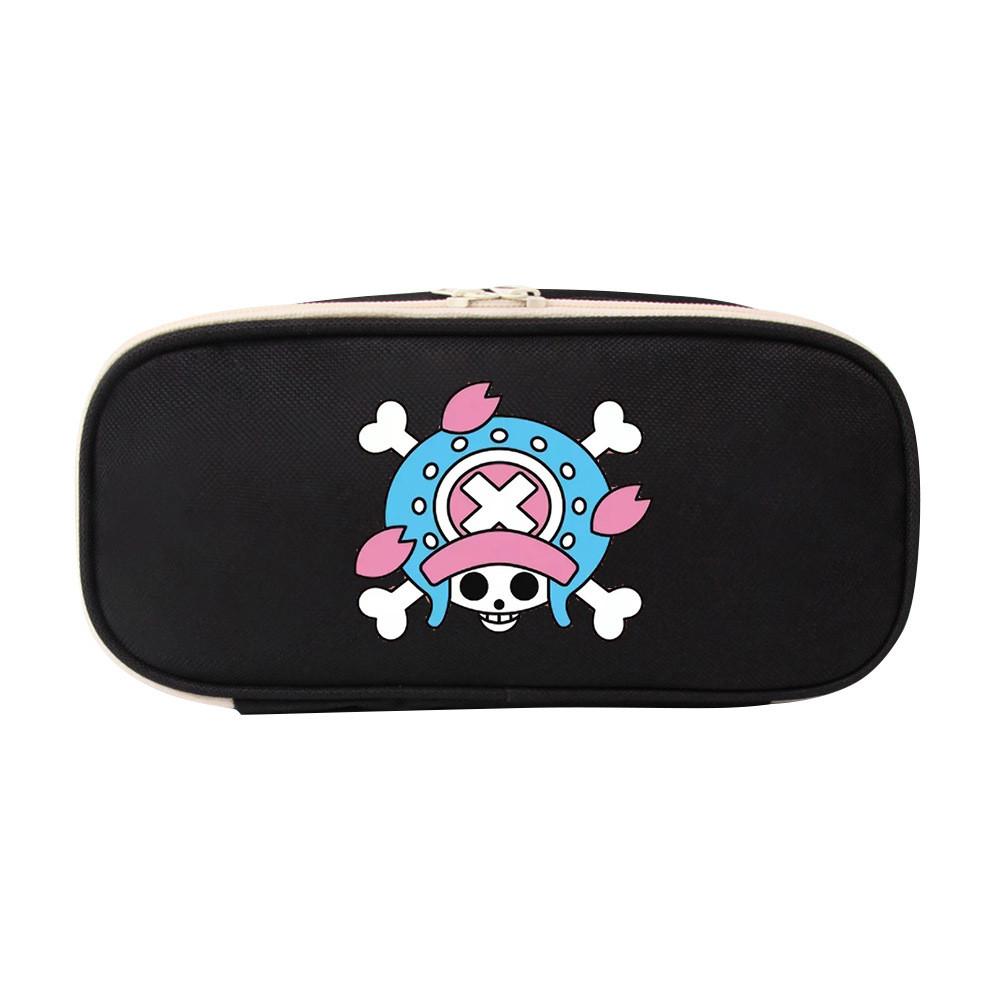 Piece One Pattern Printing Canvas Stationery Bag Student Pencil Fashion Case