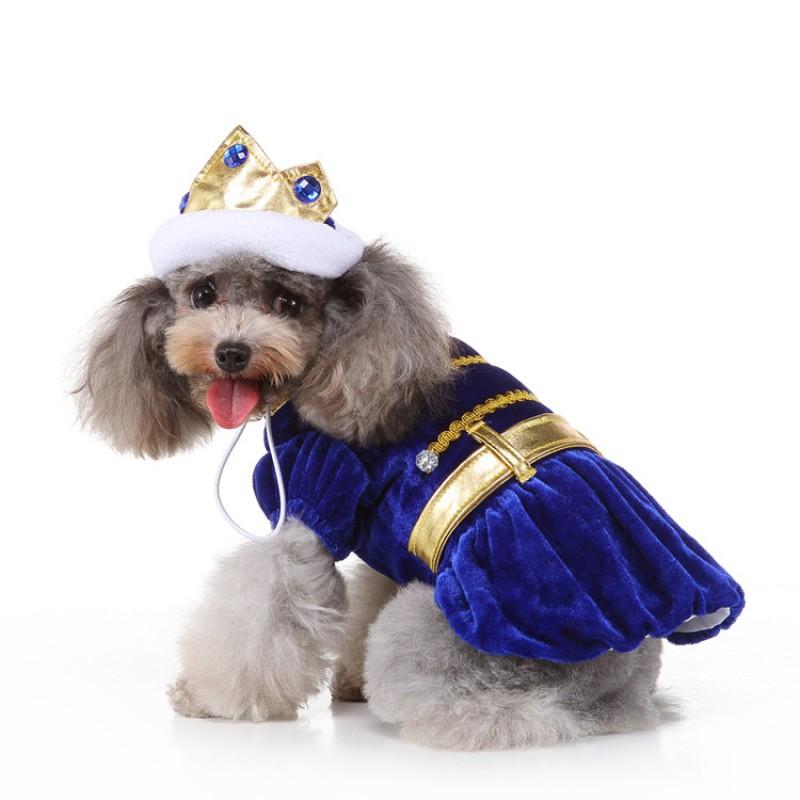 Funny Dog Christmas Halloween Costumes Pet Two-legged Clothes Party All Sizes