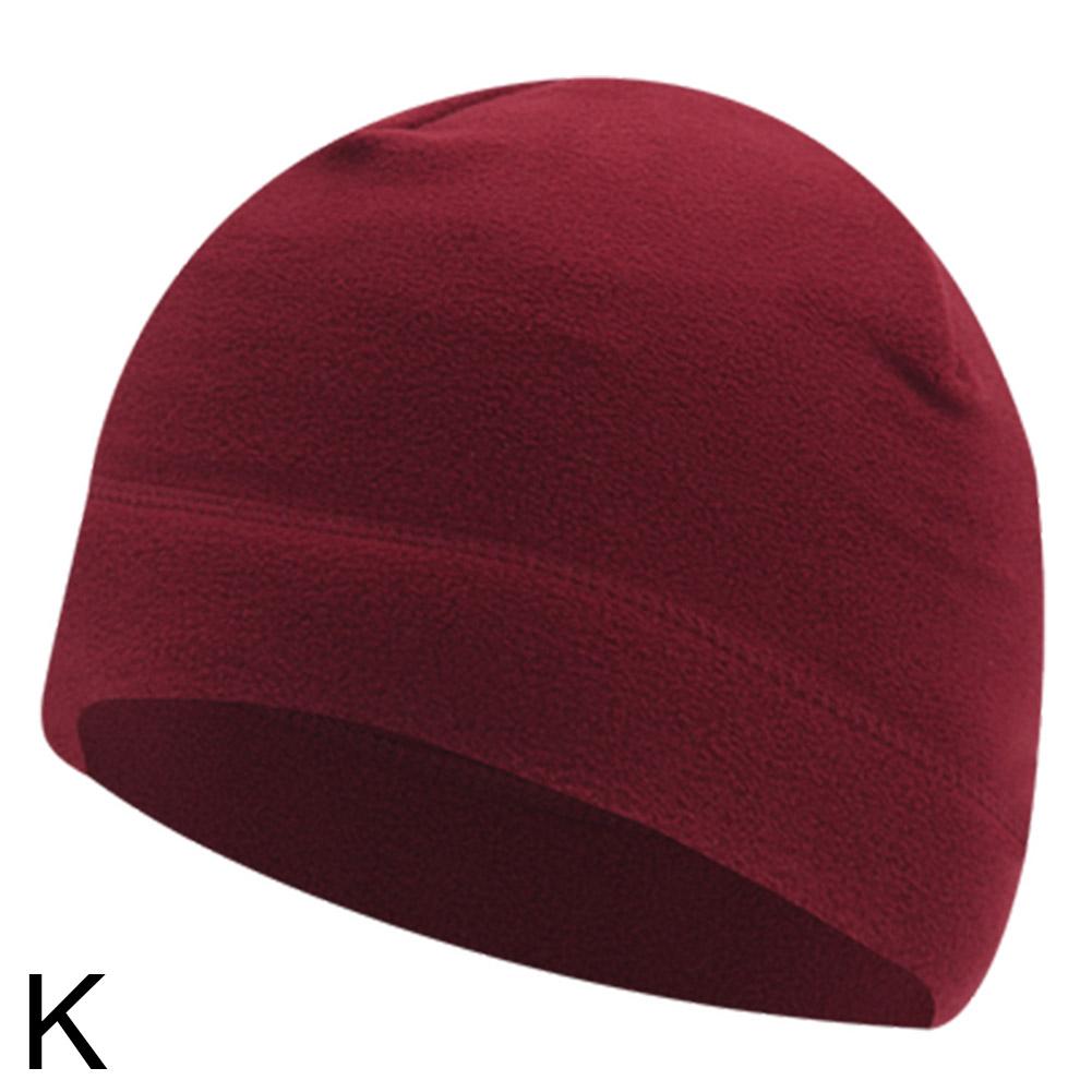 Warm Beanie Winter Cap Army Hat Soft Men Women Ski Cycling Skin-Friendly Anti-Static Hiking Thermal Fleece Running Windproof