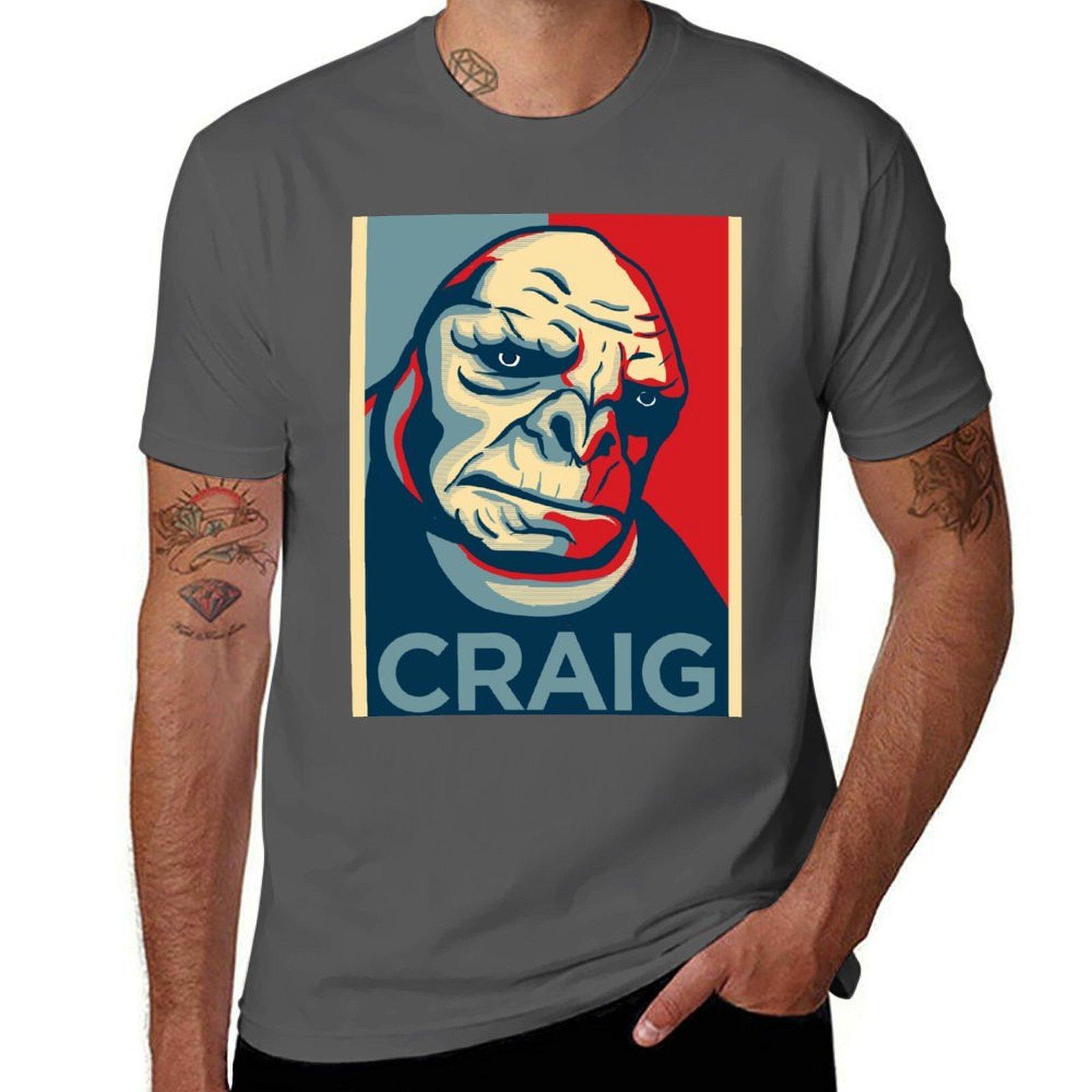

Craig El Brute T-Shirt anime t shirts for man black cotton t-shirt plain for man package T-Shirt 4XL