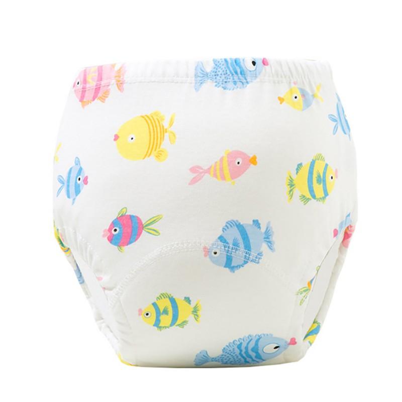 

Детские подгузники, трусики, прочные впитывающие хлопковые подгузники, тренировочные трусики, нижнее белье с мультяшным принтом 110