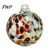 Colorful Holiday Tree Decorations Hand Blown Glass Ball Ornament, Christmas Hanging Decoration Decorative Spheres for Tree, Window, Patio, Garden,
