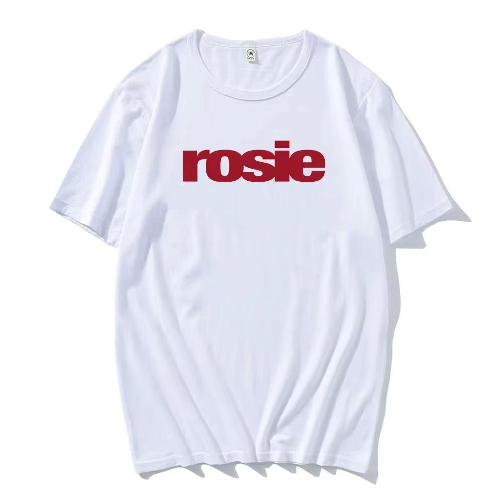 Rosé New Album Number One Girl Same T Shirt Menwomen Clothing Harajuku Tops Y2k High Quality Suitable For Both Men And Women
