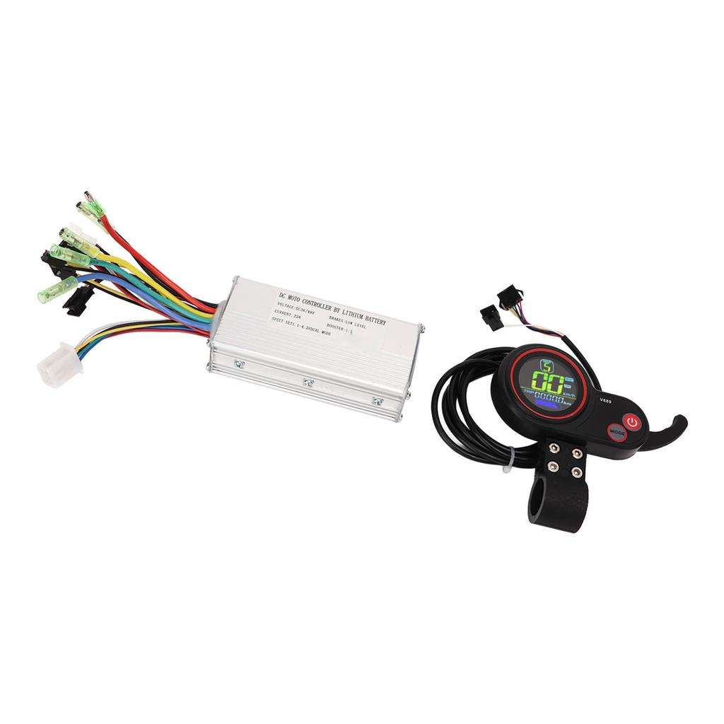 Electric Bike Motor Controller LCD Color Display Panel for 36V 500W Brushless Motor 36V 48V 22A