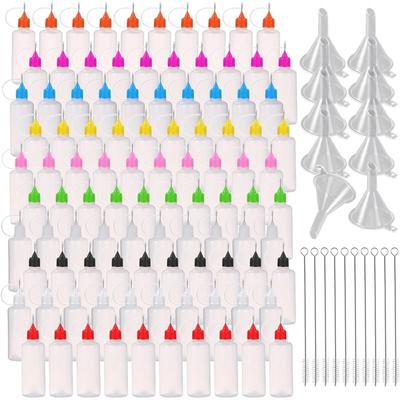 A95I-Fine Tip Applicator Bottle Glue Bottle Needle-Squeeze Glue For Quilling Acrylic-Mini Needles-Precision Tip Applicator
