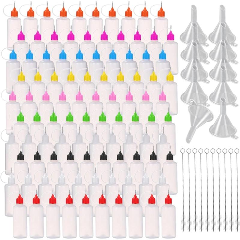 

A95I-Fine Tip Applicator Bottle Glue Bottle Needle-Squeeze Glue For Quilling Acrylic-Mini Needles-Precision Tip Applicator