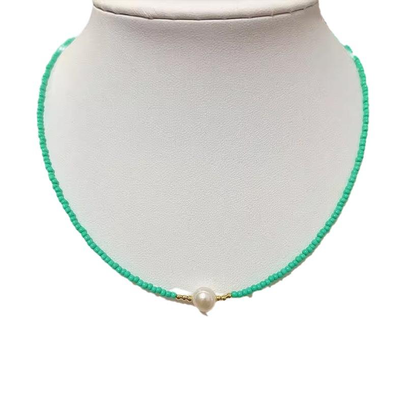 Necklace - Sophisticated and Versatile Colorful Beaded Necklace for Girls