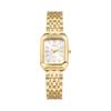 Women's Wristwatch, Waterproof, Square Dial: Bar Index, Simple, Quartz Type, Stainless Steel, Adjustable, Reverse Rotation Prevention, Present, Gift,