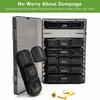 Updated Weekly Pill Organizer Case 7 Days Travel Pill Box Container 3 Times A Day Large Capacity for Vitamins Medicine Fish Oils