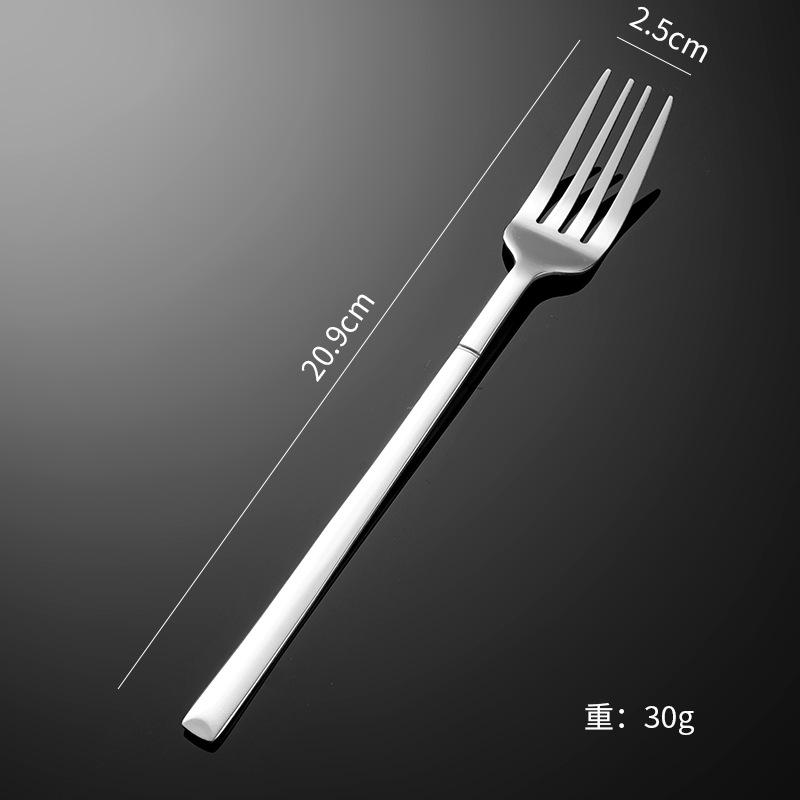 Stainless steel tableware knight western food knife and fork tableware set steak knife and fork premium fork spoon