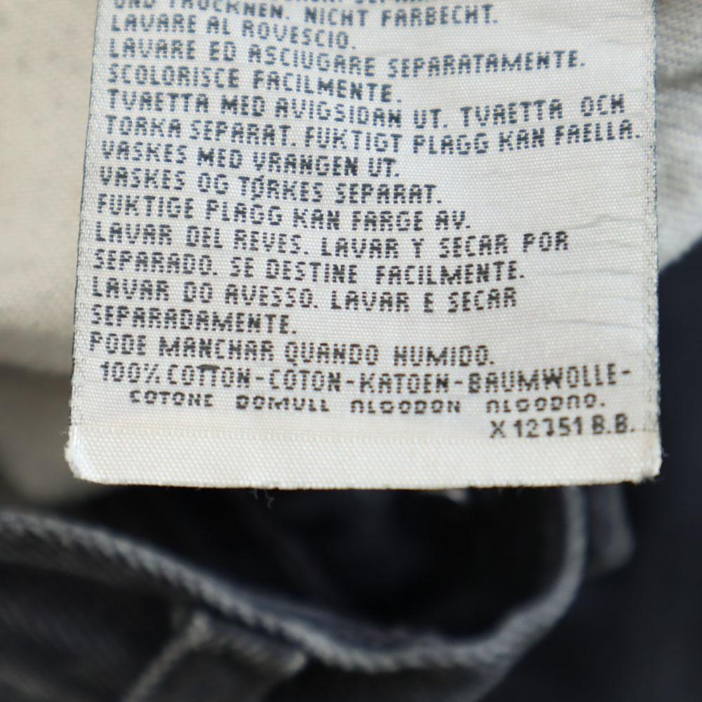 Levi's 605 Spanish Euro Levi's black Denim pants W31 Button fly jeans Men's Used