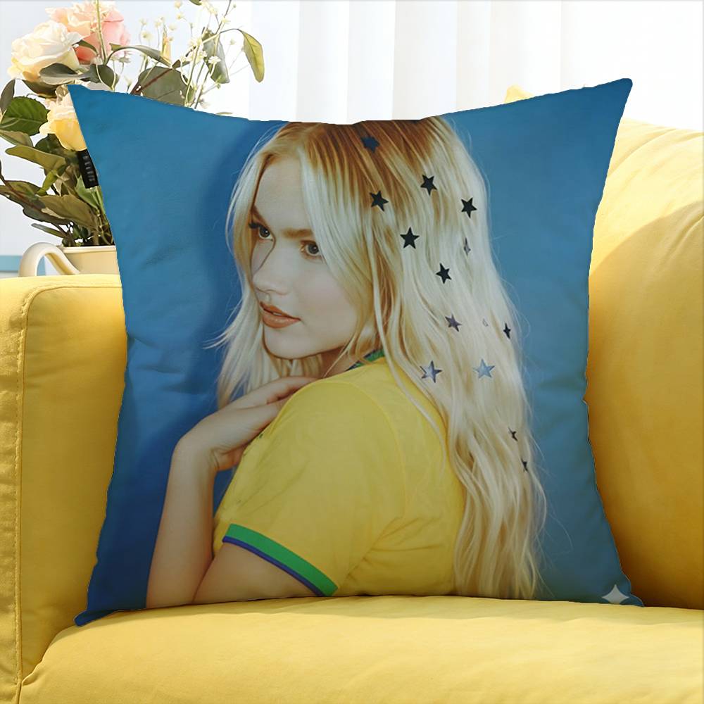 F-Freya S-Kye Singer Various Sizes Square Pillow Case For Car Home Bedchamber Decor