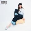 Teenie Weenie Women's Bear Letter T-shirt
