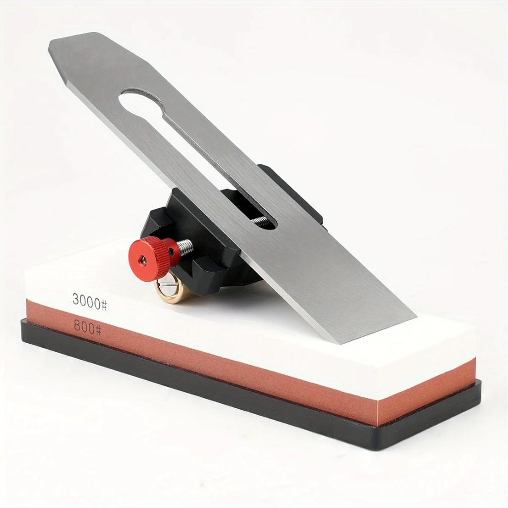 Fixed Angle Sharpener, Straight Track Woodworking Chisel, Anti Slip Ultra-Fine  Mirror, Fine Grinding,  Adjustable  Angle Mini