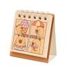 Creative Coil Calendar Planner 2026 Mini Simple Calendar Small Desk Calendar Desktop Decoration Office Stationery