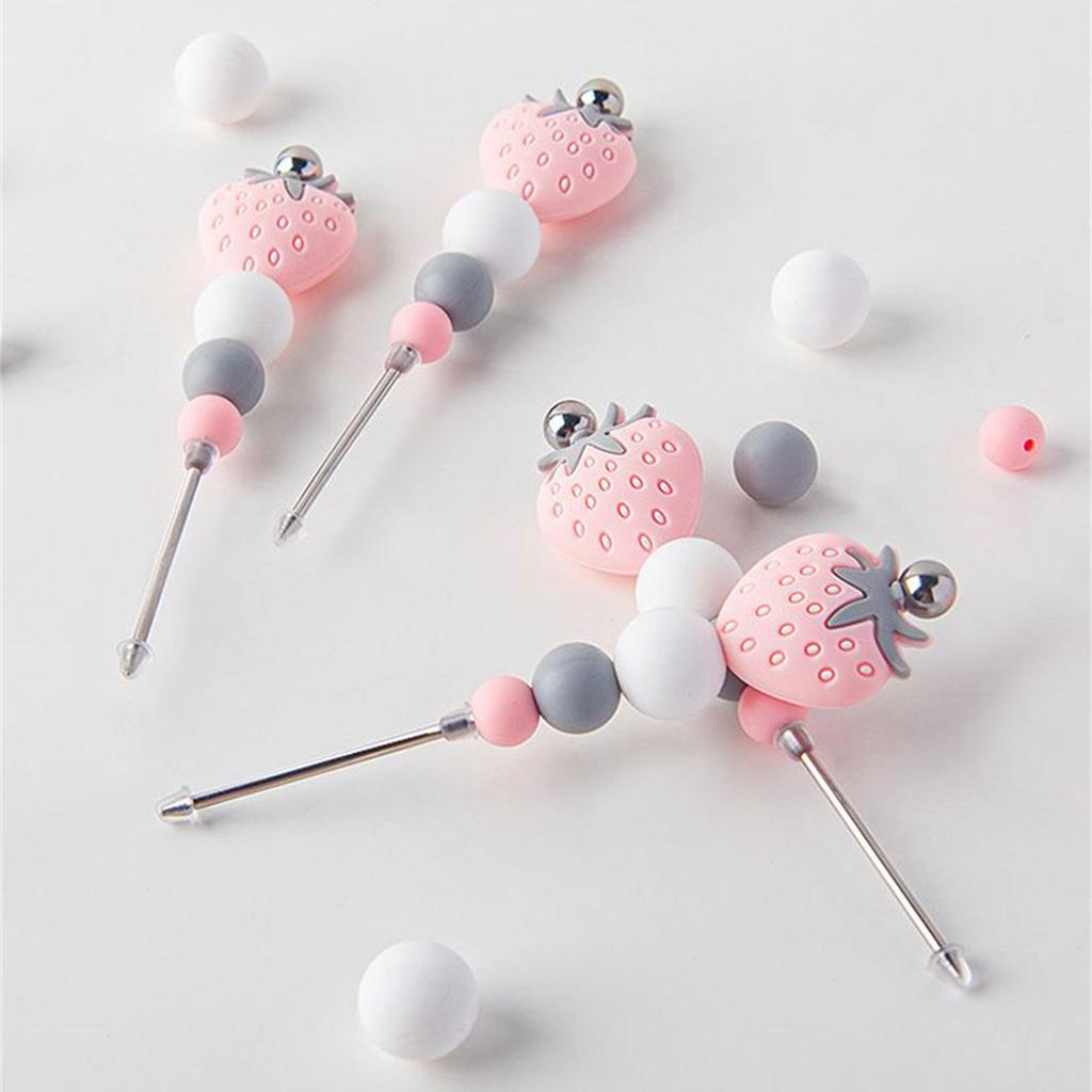 Biscuit Cookie Icing Pin Professional Sugarcraft Scriber Tool Silicone Strawberry Beaded Sugar Stir Needle Kitchenware