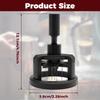Espresso Coffee Tamper, Level Coffee Tamper for 58mm Portafilter, Adjustable Depth Stainless Steel Ripple Base for Coffee