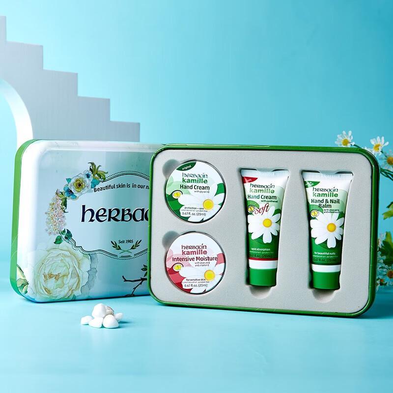 Herbacin German Chamomile Hand Cream Bird Gift Set