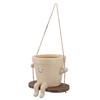 Swing Face Planter Pot Resin Cute Decorative Hanging Face Plant Pot Flower Pot for Indoor Outdoor