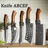 Handmade Forged Kitchen Knife Meat Cutting Knives Boning Knife Multifunctional Kitchen Knives Forge Knives Slicing Knife