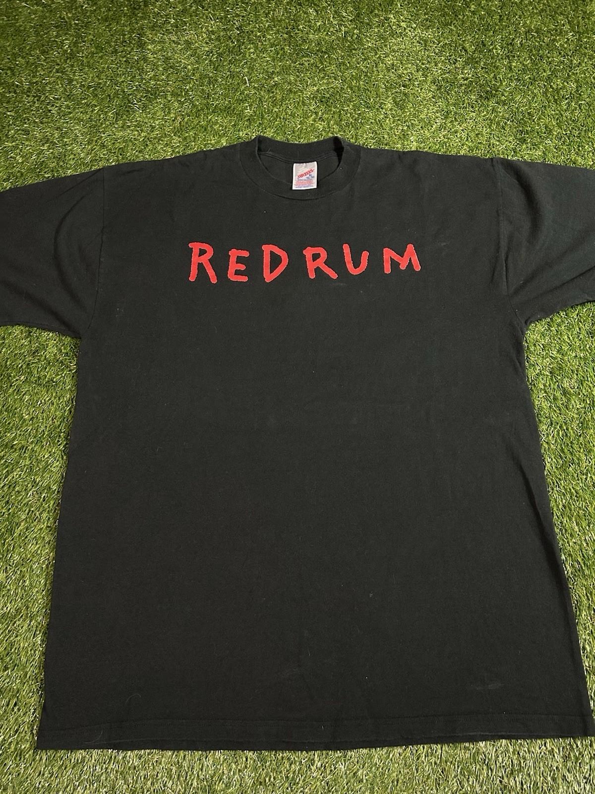 Vintage 90s The Shining RedRum Murder Horror Series ABC Graphic Promo TShirt XL Unisex T-Shirt XXXL