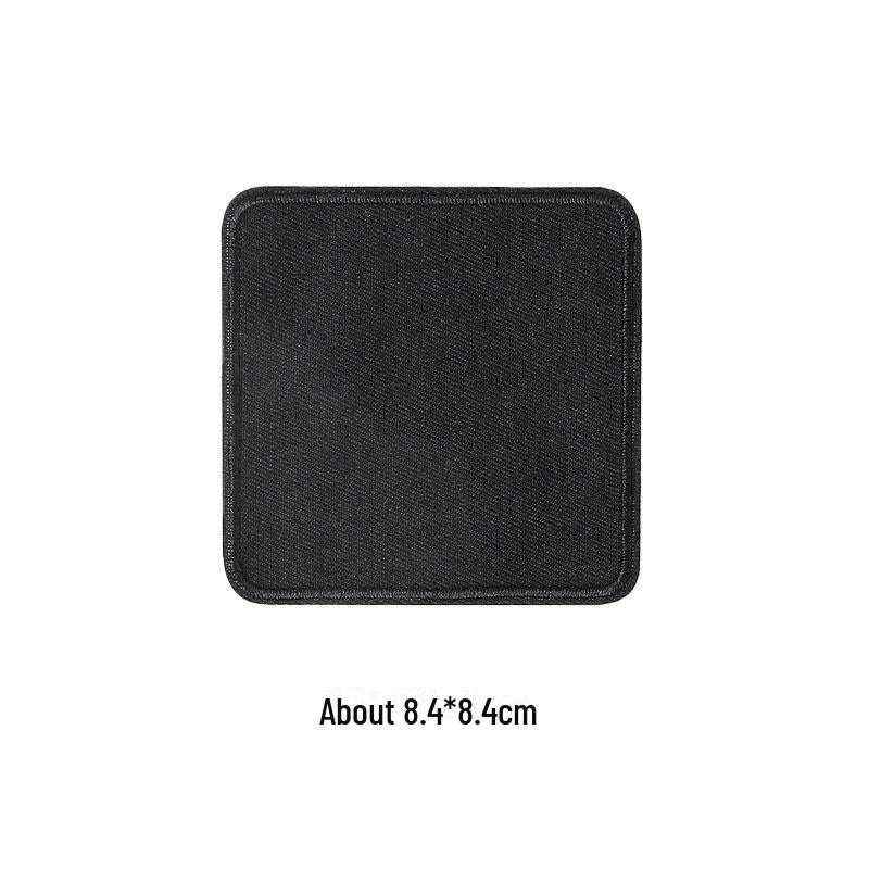 

Черная самоклеящаяся заплатка для ремонта кожаной куртки без швов и вышивки.