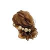 Japanese Hair Accessory, Pearl Kanzashi, Gold, For Coming-of-Age Ceremonies, Weddings, Graduations, Furisode Kimono, Hakama, Head Dress. Pearl
