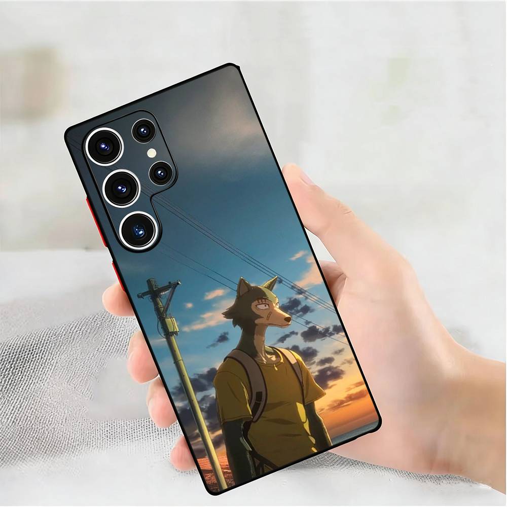 

Anime Cute Legoshi Louis Haru Phone Silicone Case for Samsung Galaxy S 24,22,20,23,21,20 Ultra Plus Lite 5G Print Silicone Cover Samsung S24Plus