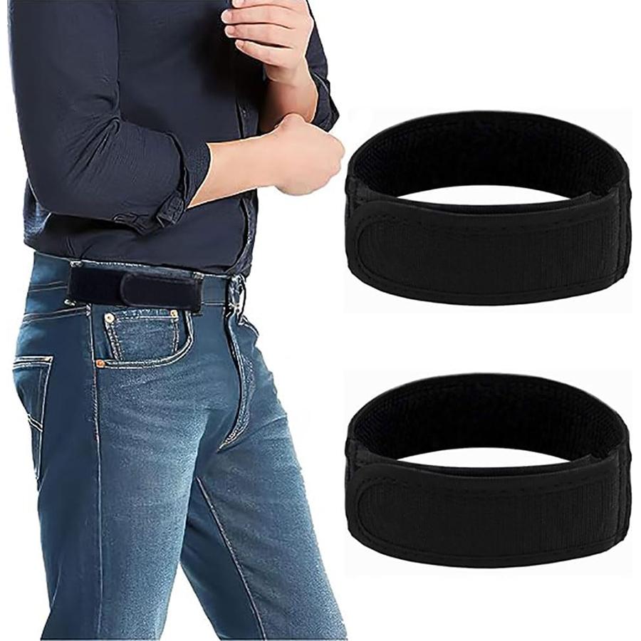 

Эластичный ремень без пряжки для мужчин - подходит для шлевок шириной 4 см, удобен и прост в использовании