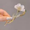Chinese style colorful butterfly grab clip female summer head large shark clip Guochao antique design fairy hairpin